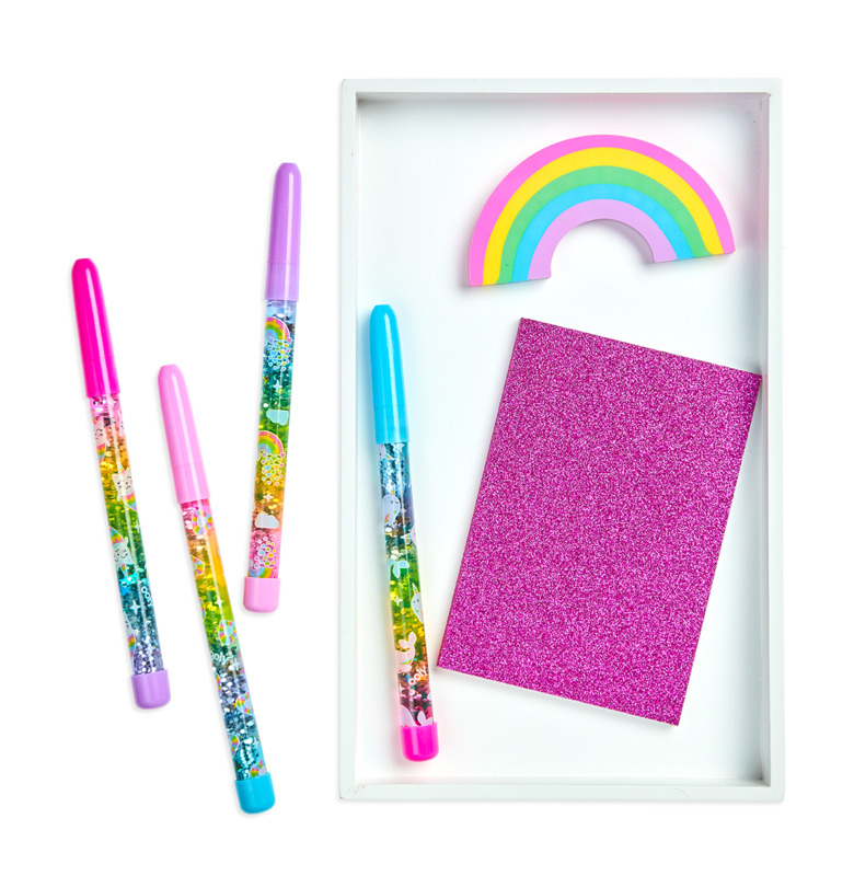Rainbow Glitter Wand Pens – HoneyBooks